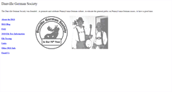Desktop Screenshot of danvillegerman.com